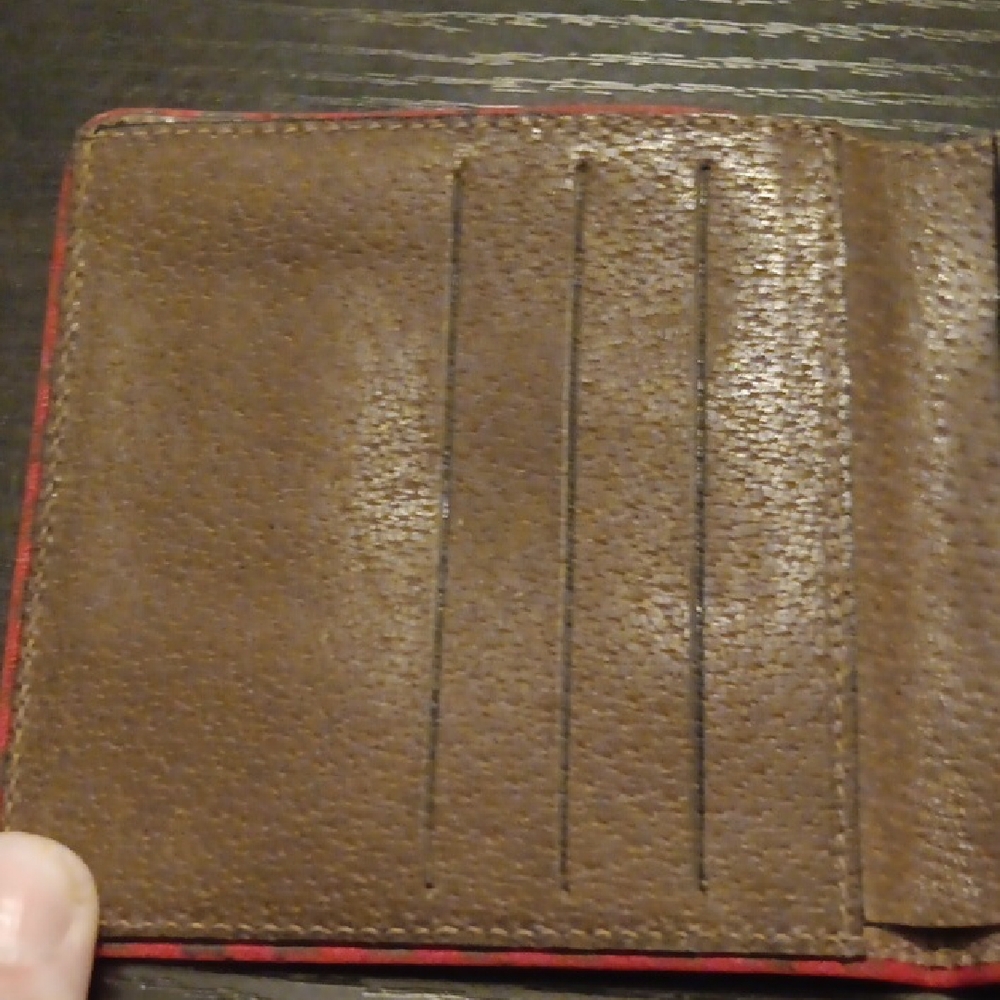 Gucci Vintage Very Rare 1980's Accessory Collection  Brown Unisex Wallet (EUC) - Picture 7 of 12